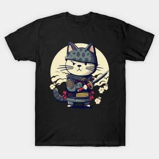 The samurai kitty T-Shirt